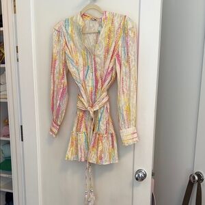 HEMANT & NANDITA Multicolor Striped Blouse